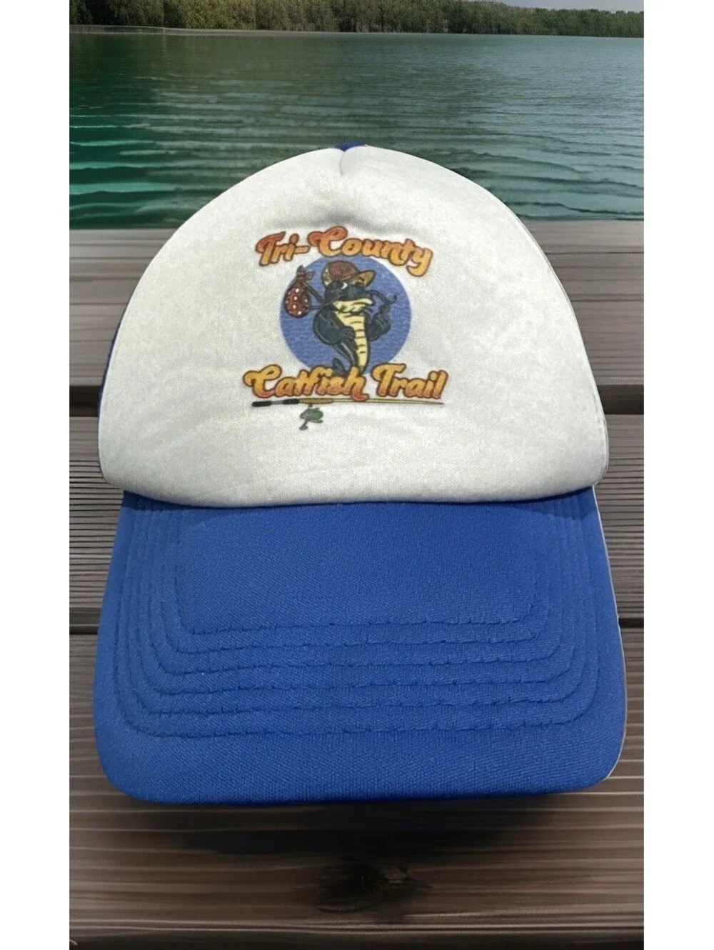 Tri County Catfish Trail Restaurants Fried Grilled Baseball Cap